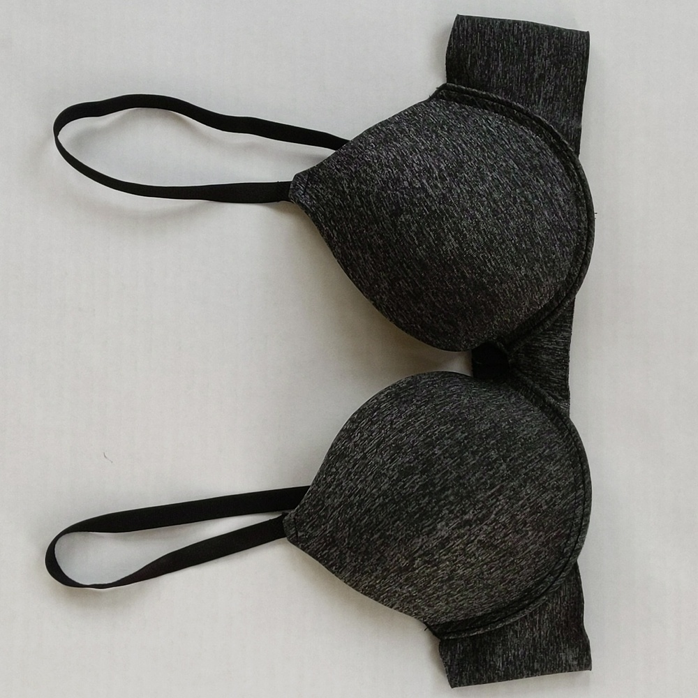 Ymi Intimates Underwire Padded Push Up Heathered … - image 1